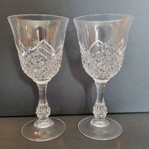 Set Of 2 Altesse Cristal D'arques  Wine Glasses Elegant Design